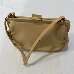Vintage Talbots Gold Mini Hand Bag